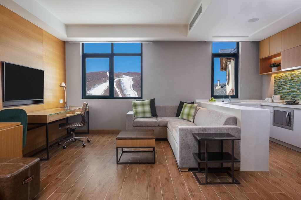 Element Chongli Hotel Zhangjiakou Bagian luar foto